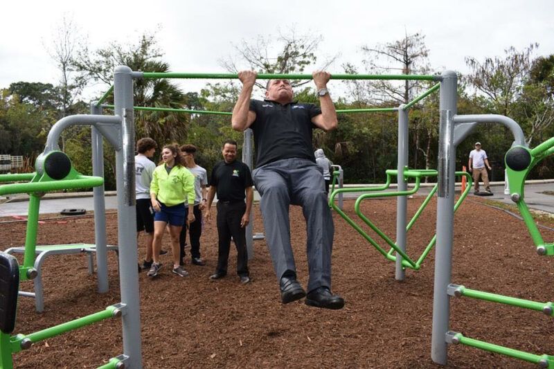 Outdoor exercise & fitness equipment for parks & schools - PLAYMORE